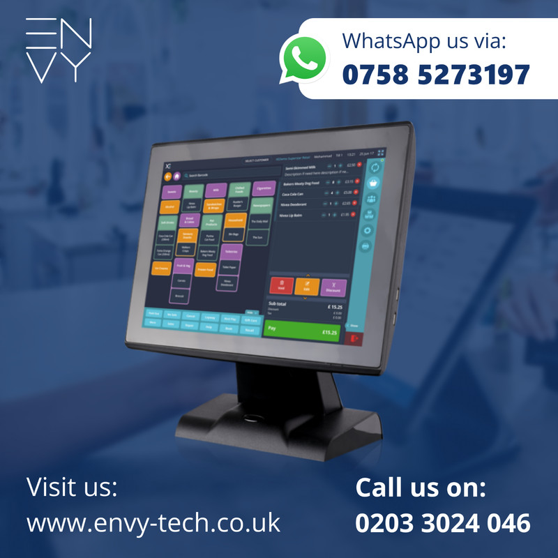 15" All-in-one Touchscreen POS Cash Register Till System For Retail gallery