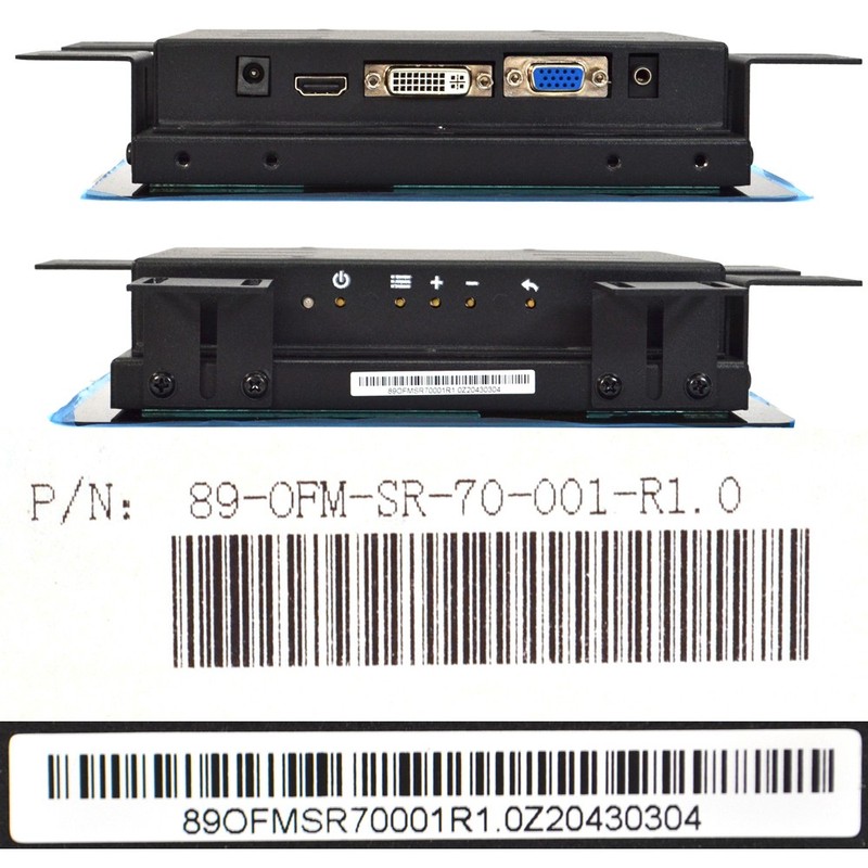 NEW Touch International 89-OFM-SR-70-001 R1.0 7" Sunlight-Readable Touch Display gallery