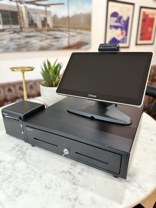 Toast POS System with Touchscreen Terminal, Receipt Printer, and Cash Drawer