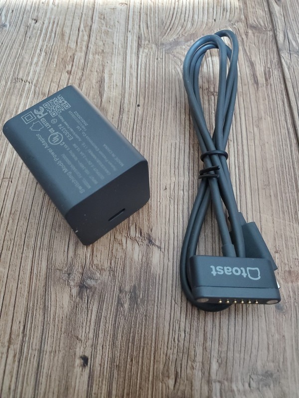 Genuine OEM Toast Flex POS Go 3 Handheld Charger Charging Cable w/ USB Adapter gallery