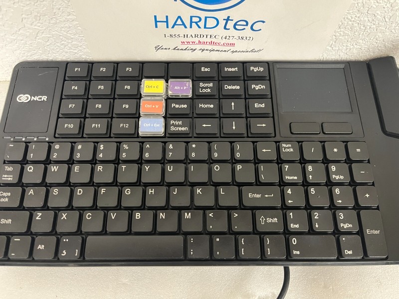 NCR 6932-6012-9090 105 POS Keyboard, USB, Retail keyboard gallery