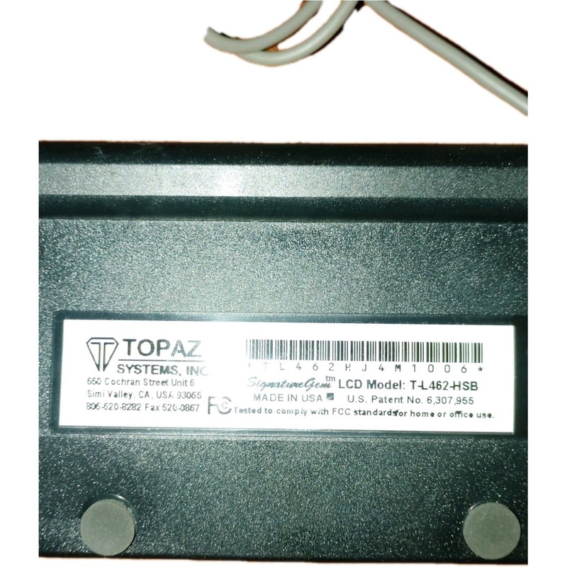 Topaz Systems Topaz SigLite T-L462 -HSB Electronic Signature Capture Pad Tested gallery