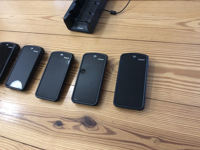 LOT(5) Toast Flex POS Go 2 Handheld Tablet Mobile Computer w/ Charging Dock gallery