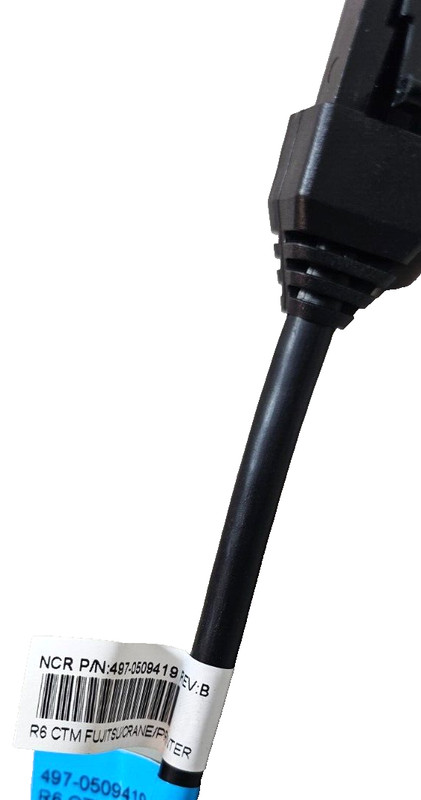 NCR 497-0509419 Fastlane SelfServ R6 CTM Y-Cable Powered USB to Split USB A gallery
