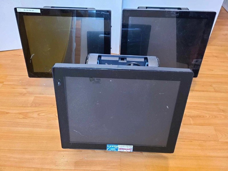 *UNTESTED* LOT OF 3x ECLIPSE TOUCH POS ALPHA PF315V+ FLAT ALL IN ONE SYSTEM ^^ gallery