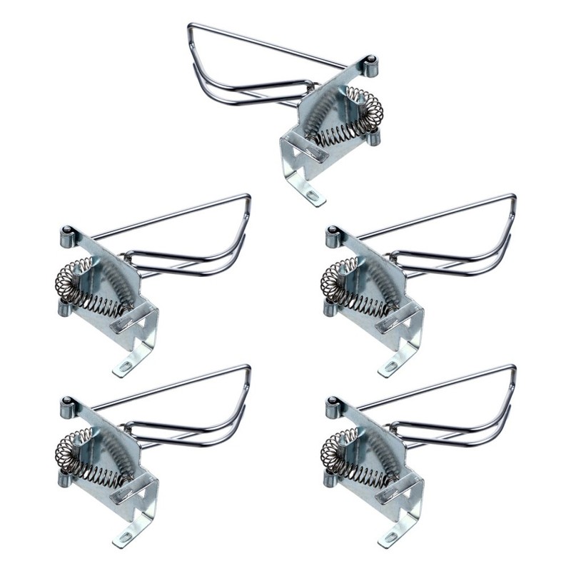 5pcs Cashier Drawer Insert Clips: Spring Loaded Cash Register Money Clips - gallery