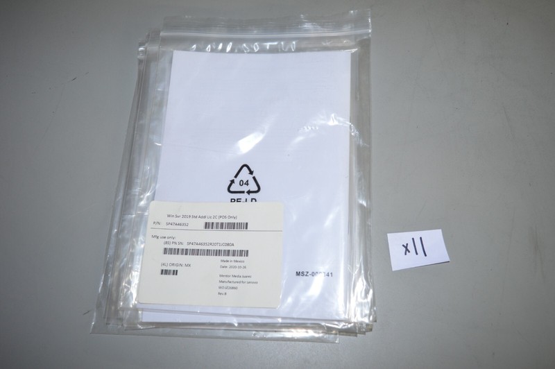 Lenovo Windows Server 2019 Standard License - 2 Additional Cores SP47A46352 gallery