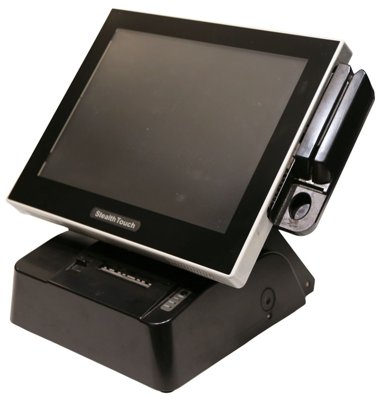 Pioneer POS Stealthtouch; 15" Display, W/ Rear Display gallery