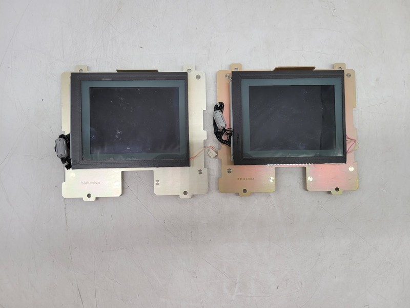 Lot of 2 sharp LCD Screen Display Panel 12-64173-01 rev.A ans 1264173-02-REV.B gallery