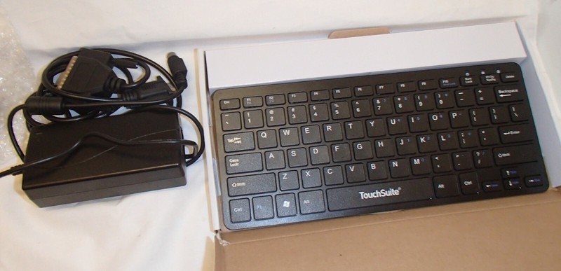 TouchSuite Point of Sale POS for Android A1114 w/Keyboard Card Reader Cables gallery