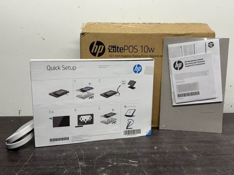HP ElitePOS 10w 10.1 in Display White – Z54