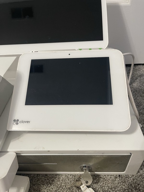 Clover Pro POS System Display S503, Printer P500, Cash Box, Card C503 LOCKED B gallery