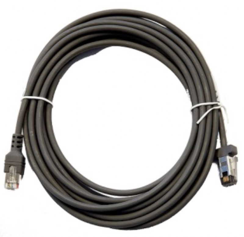 (lot of 10) ZEBRA EVM, MP6000 IBM PORT 9B 5M CABLE FOR RS-485 CBA-M51-S16PAR