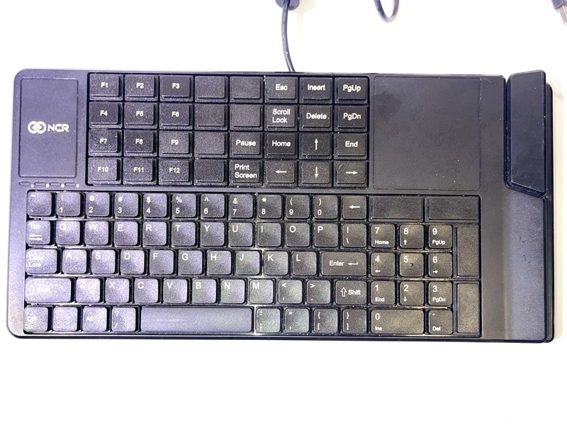 NCR RealPOS Keyboard, 6932-9622-9090 105 Key 3/4 Size, Wired, Retail Stores gallery