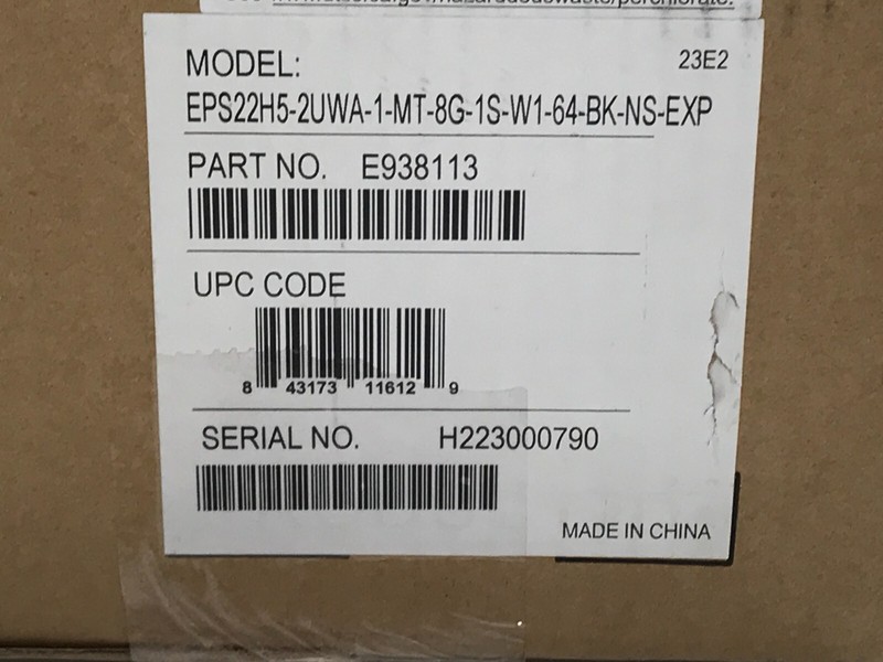 Elo POS E938113 AIO 21.5" i5-8500T 16GB 256GB W10 IoT w/ Wall Mount & I/O Hub gallery