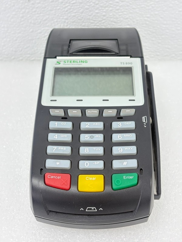 Pre Owned | STERLING / UIC TS890 Credit Card Payment Terminal POS Reader Only gallery