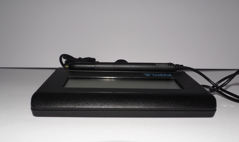 Topaz Systems T-BK462-BSB-R SignatureGem LCD 1x5 Backlit Signature Pad gallery