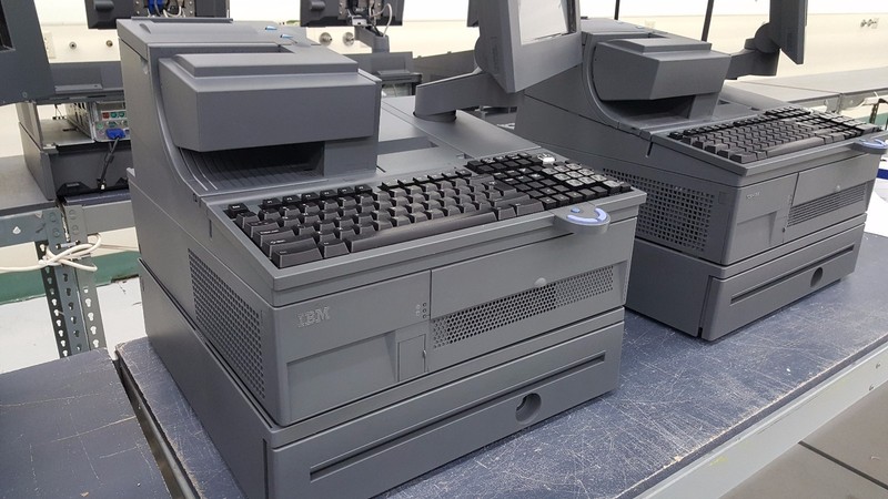 4800-743 Integrated POS Lane - 15" IR Touch, 4610-TG4 Printer, FC3120 Keyboard gallery