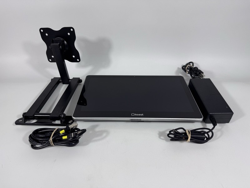 Toast Flex POS TK200 14” Kitchen Display Touch Screen Monitor w/ Wall Mount