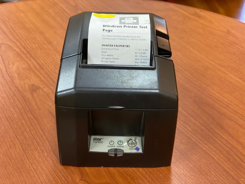 Star TSP650 Thermal Parallel POS Receipt Printer- Grade C gallery