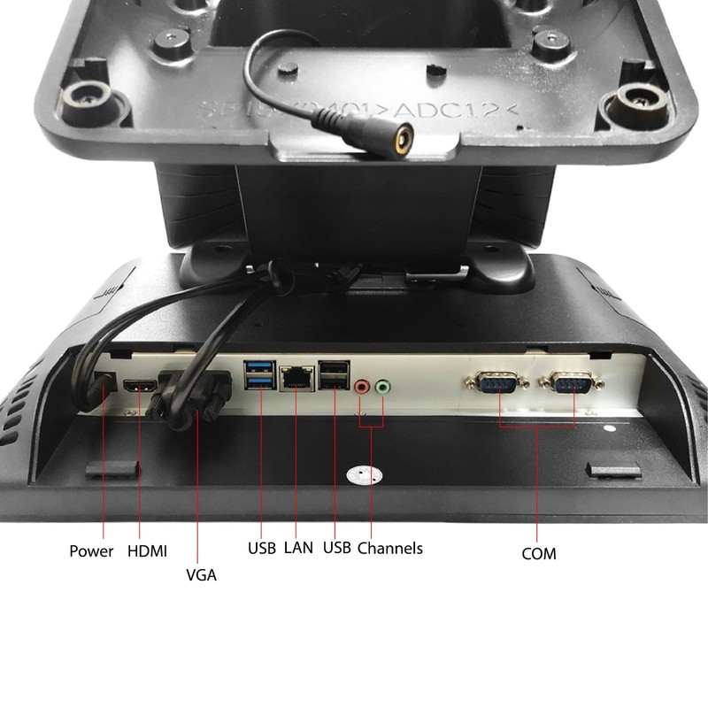 ASSUR AI3 15" POS System, Cash Register Touch Screen Core i3 gallery