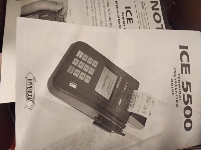 POS HYPERCOM ICE 5500 gallery