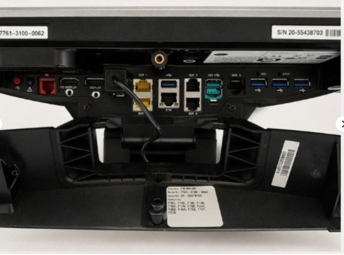 NCR 7761-13100-0062 POS Terminal, Cash Drawer, Card Reader, Scanner, & Printer gallery