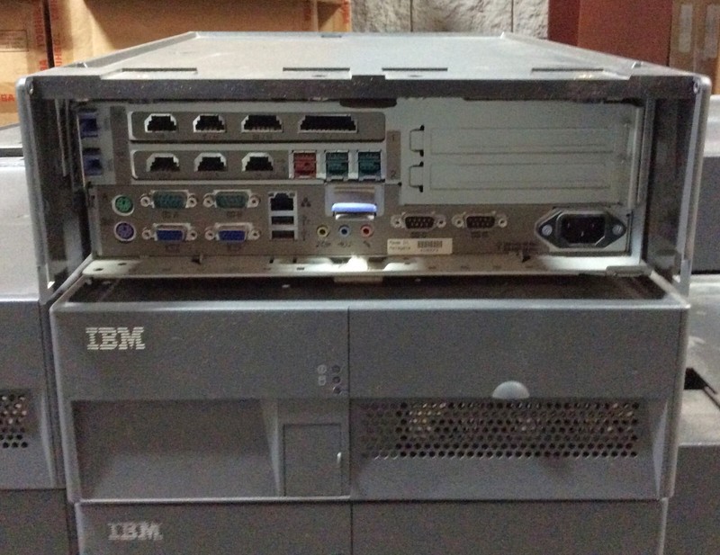 HUGE LOT OF 42 - IBM 4800-743 SurePOS 700 Terminals, Compact Iron Gray gallery
