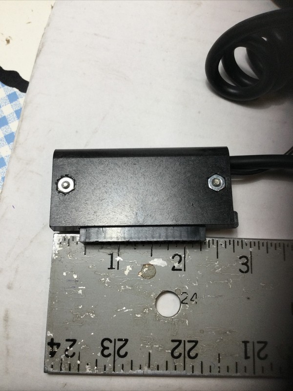 NCR 020-0040-000D Cash Register Control Cable Black 10 Pin Connection NOS gallery