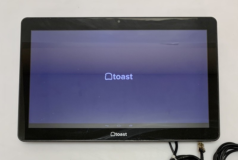 Elo msm8690 Touch Screen Tablet w/ Toast POS, Ethernet Cable & Power Adapter gallery