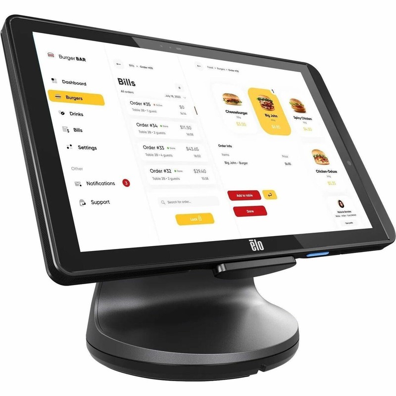 Elo E593768 Pay POS Terminal (Qualcomm Snapdragon SD660 2.20 GHz - 4 GB - 64 GB gallery