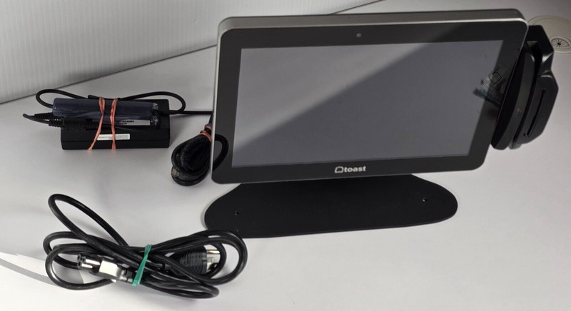 Toast 15″ ELO POS Terminal Card Reader Stand Power Supply – TESTED