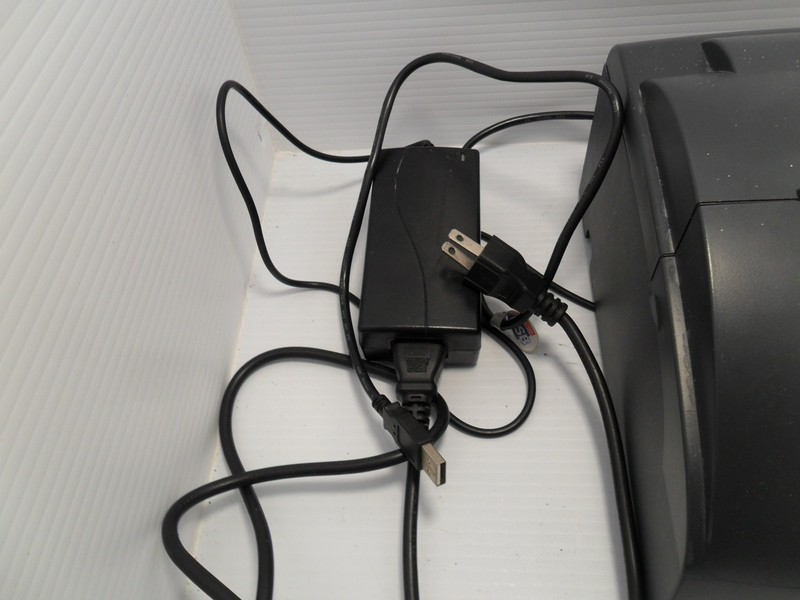 black Epson M188D POS Receipt Printer w/Charger gallery