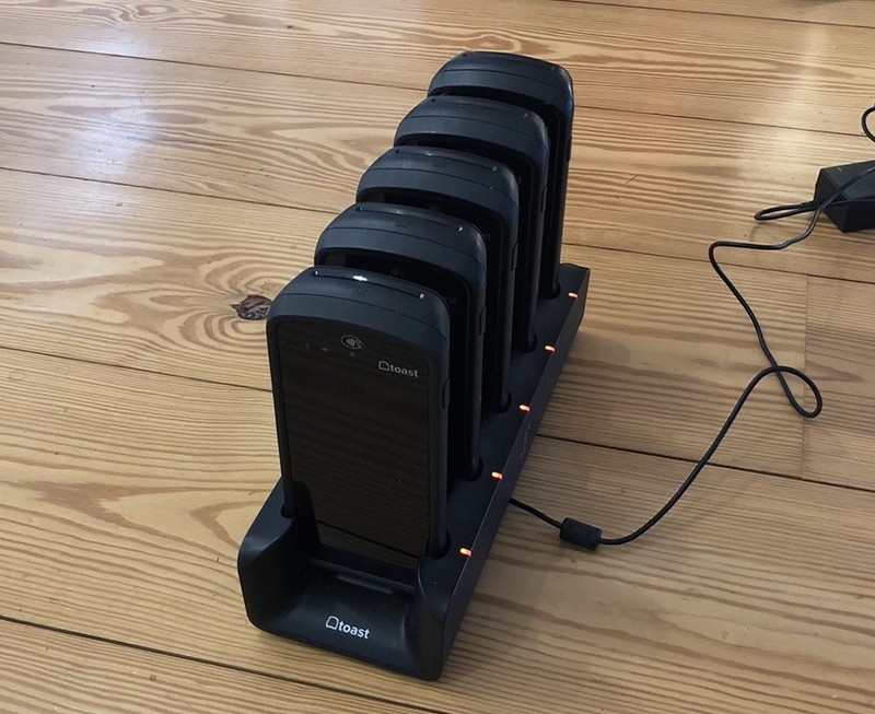 LOT(5) Toast Flex POS Go 2 Handheld Tablet Mobile Computer w/ Charging Dock gallery