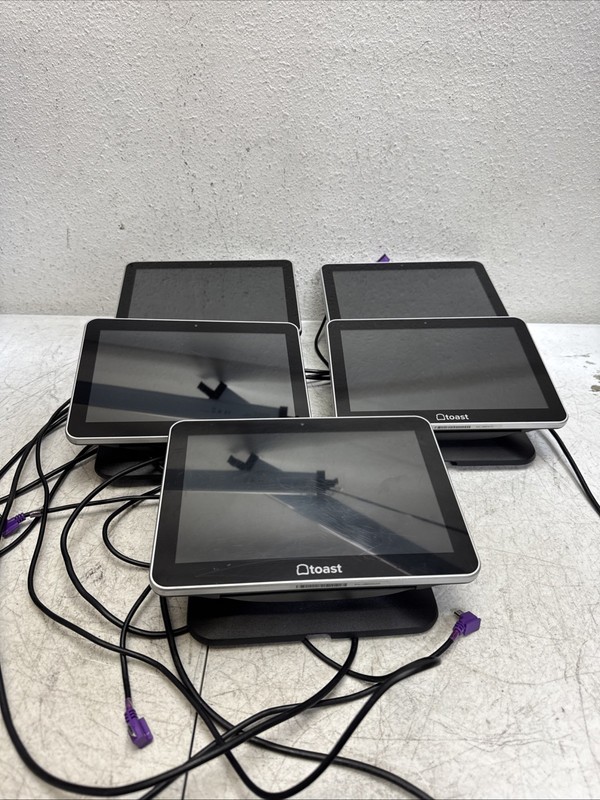Lot Of 5 Toast Flex POS Screen LCD Touch TW300 UNTESTED UNITS gallery