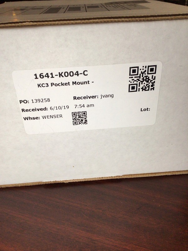 NCR KC3 Pocket Mount 1641-K004-C NIB Hardware Included gallery