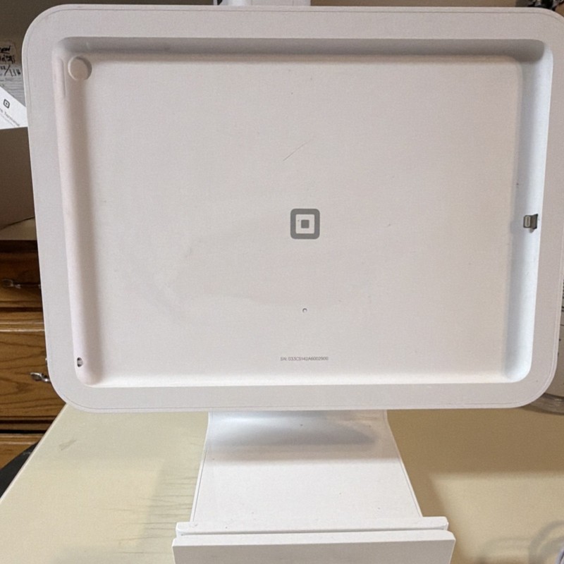 Square Retail POS System Terminal with Contactless Card Reader, White