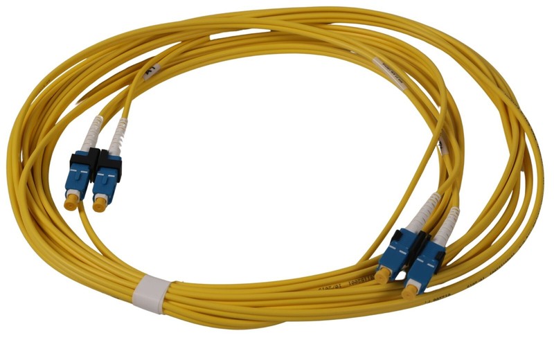 CommScope Fiber Patch Cord 20ft , Jumper, Plenum, TS, 3.0mm, DPLX,SC/SC (New)