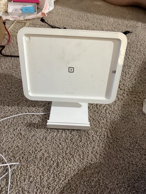 Square Retail POS System Terminal Stand with Power Adapter Included White gallery
