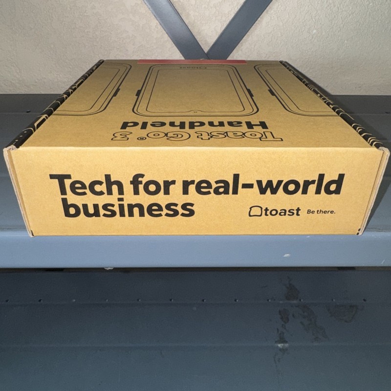 Toast Flex POS Go 3 TG300 Handheld Tablet Mobile Computer Device SEALED BOX gallery