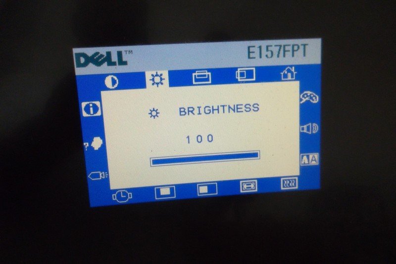 Dell E157FPTe Touchscreen POS/Retail 15" Monitor VGA USB Line In XM180 for PARTS gallery