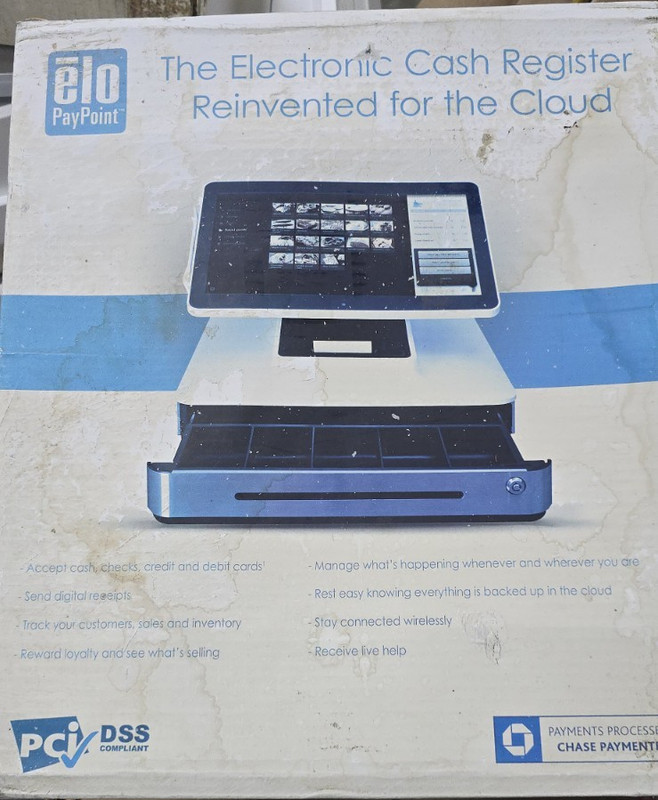Elo PayPoint Electronic Cash Register POS System Reinvented for the Cloud