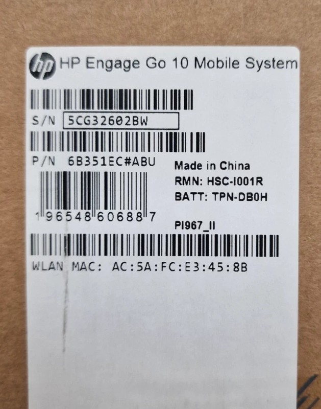 NEW HP Engage One AiO System Rotate/Tilt Stand with Integrated Column Printer gallery