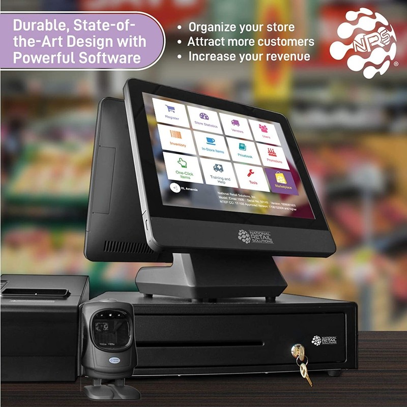 NRS Cash Register POS System -Requires NRSPAY Merchant Account Prior to Shipping gallery
