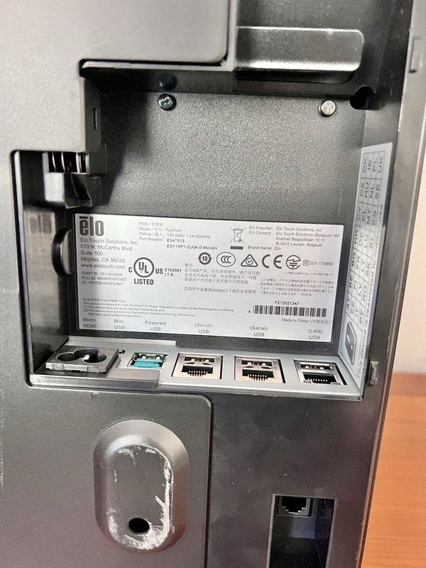 Elo Touch Screen Pay point Register POS System E347513 Tested gallery