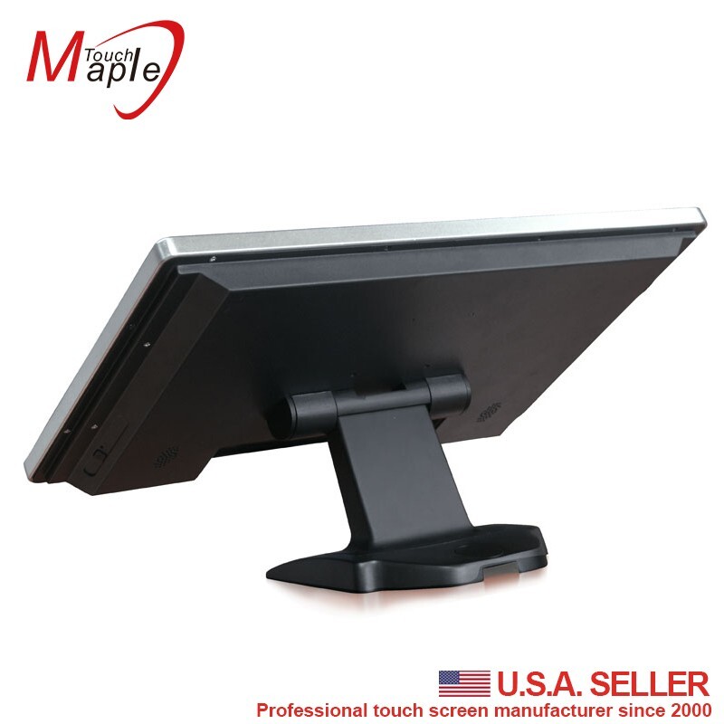 21.5" POS touch computer all in one for fast food self ordering gallery