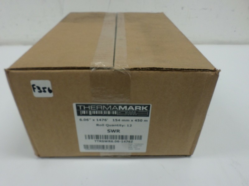 Thermamark Wax/Resin Thermal Transfer Ribbon 6.06" X 1476" 12/Case gallery