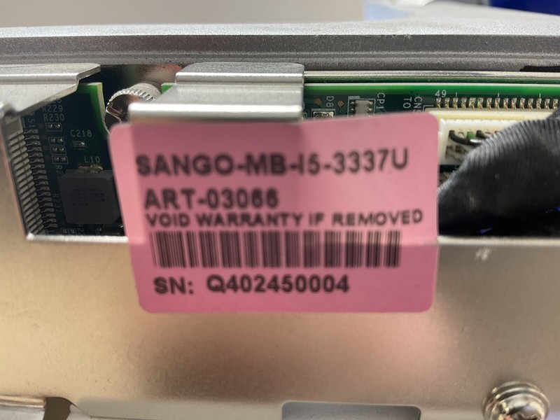 SKYWIRE Sango MB-I5-3337U/ POS SYSTEM/ FOR PARTS/ JUA292 gallery
