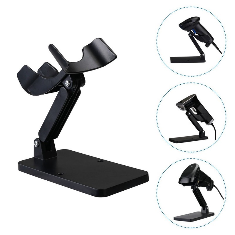 Useful Scanner Stand Barcode Holder for Desk Desktop Hair Dryer Bracket gallery