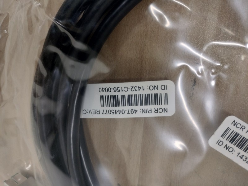 (LOT OF 12) NCR 497-0445077 POS Cash Register Power Control Cable gallery